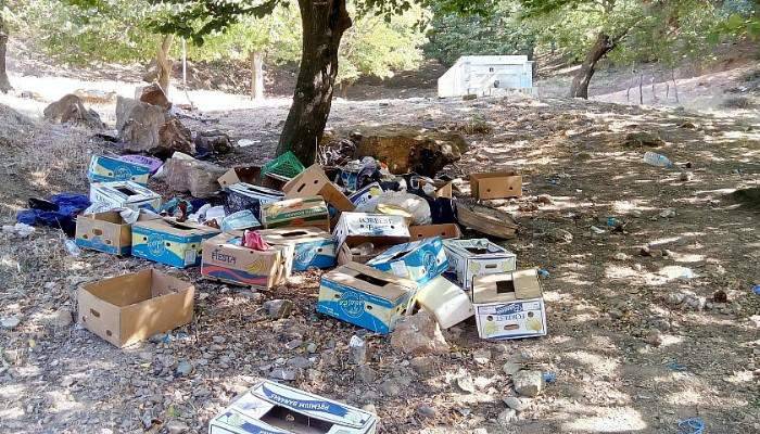 Doğal kaynak suyu çeşmeleri mezbeleliğe döndü