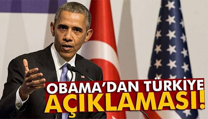 Obama: 'Türkiye’de siyasi ve sivil bir deprem yaşandı'
