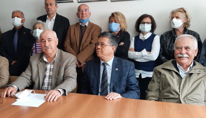 CHP İl ve Merkez İlçeden İrfan Mutluay’a Destek