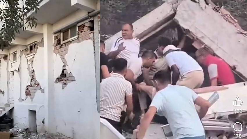 Balıkesir’de 6.1 büyüklüğündeki depremden, Çanakkale’de etkilendi