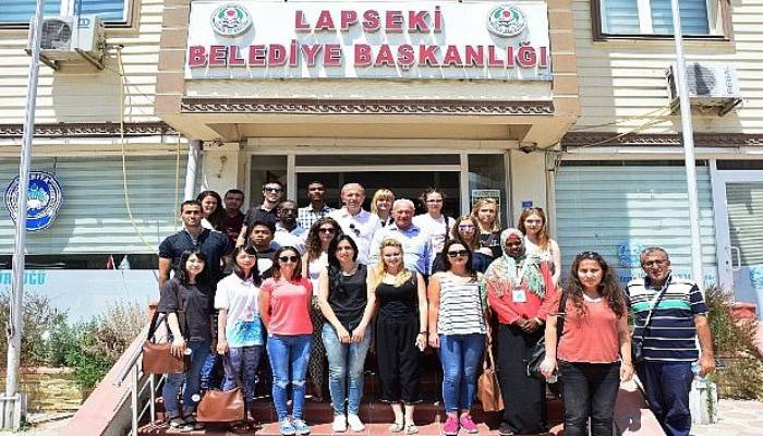  Lapseki Belediyesi yabancı öğrencileri ağırladı