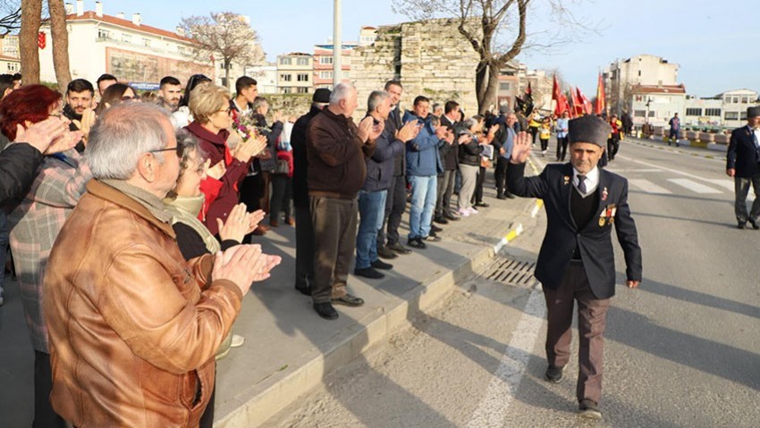 57. Alay Komitesi Gelibolu’da karşılandı