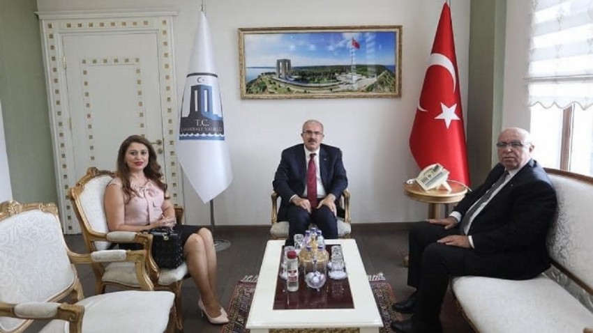 ÇANAKKALE TİCARET BORSASI’NDAN, VALİ DOÇ. DR. ÖMER TORAMAN’A ZİYARET