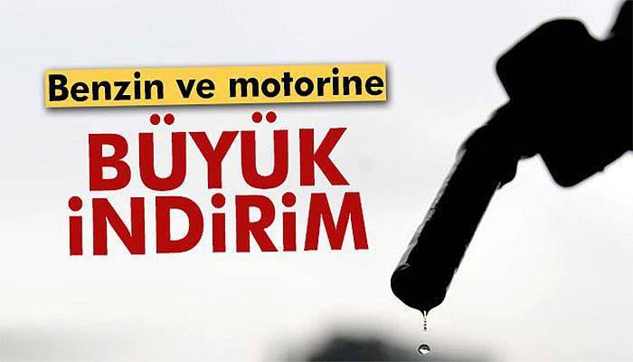 Benzin ve motorin fiyatlarına indirim yapıldı