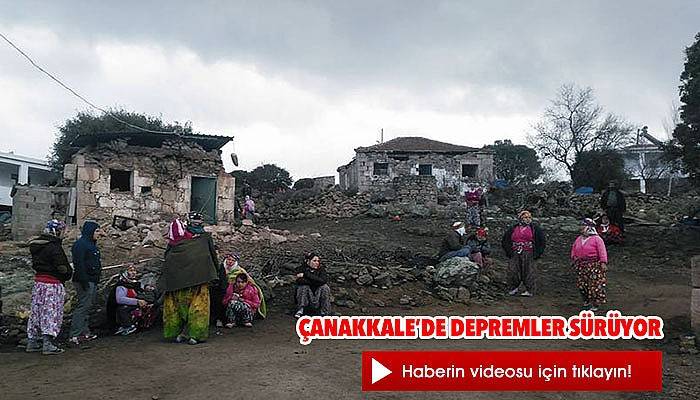 İkinci deprem anı kameraya yansıdı