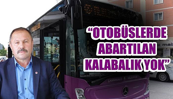 'Köy otobüsleri bile boş, toplu taşıma tercih edilmiyor'