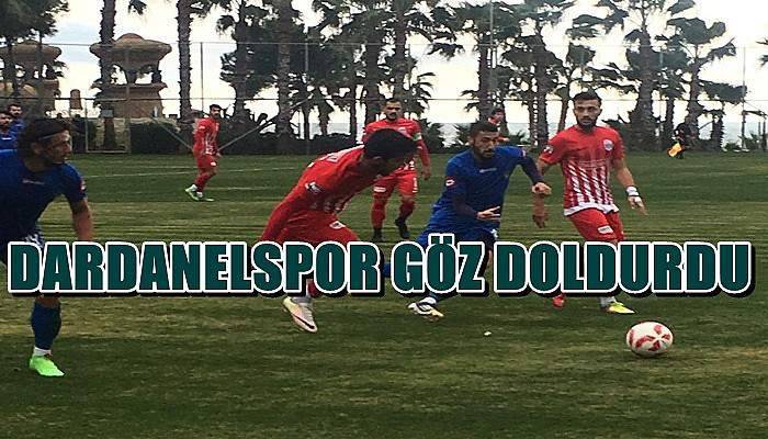 Dardanelspor göz doldurdu