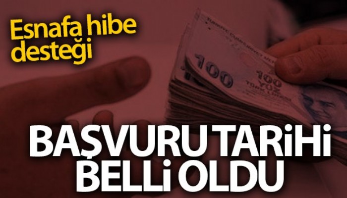 Bakan Muş açıkladı! Esnafa hibe başvurusu 25 Mayıs'ta başlıyor