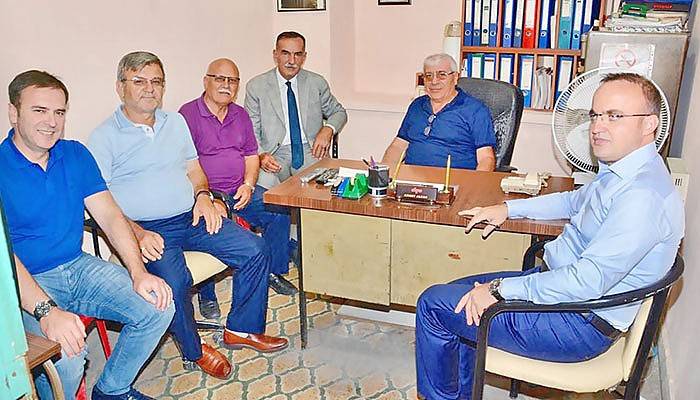 Turan, Altan'ı ziyaret etti