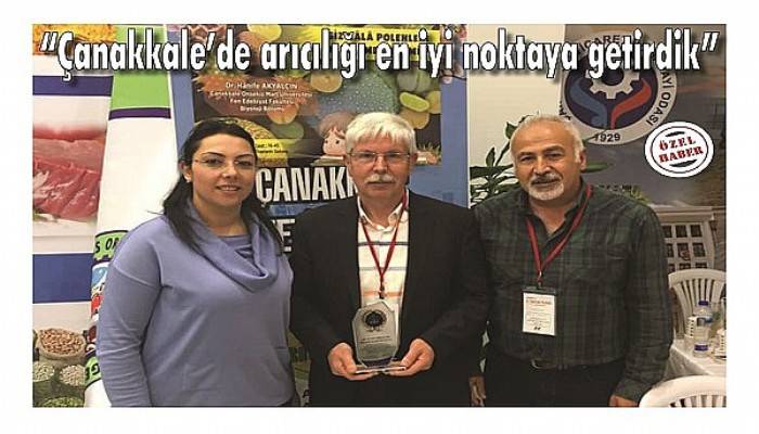 TARIMDA FARK YARATANLAR’ ÖDÜLÜ ARI YETİŞTİRİCİLERİ BİRLİĞİ’NE VERİLDİ