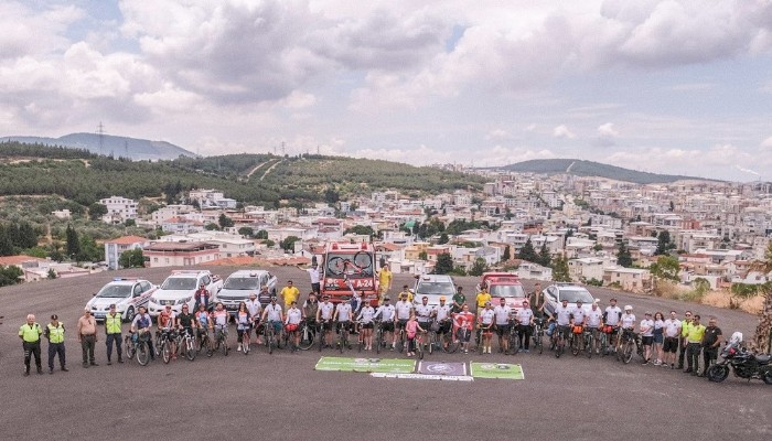 Rüzgarın Demir Atlıları orman yangınlarına karşı pedal sürdü