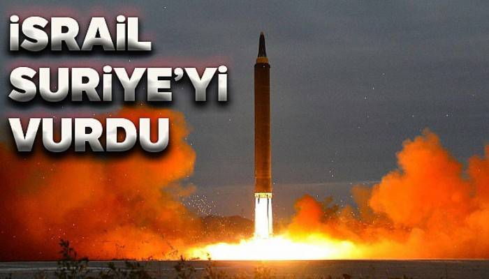 İsrail'den Suriye'ye füze atıldı