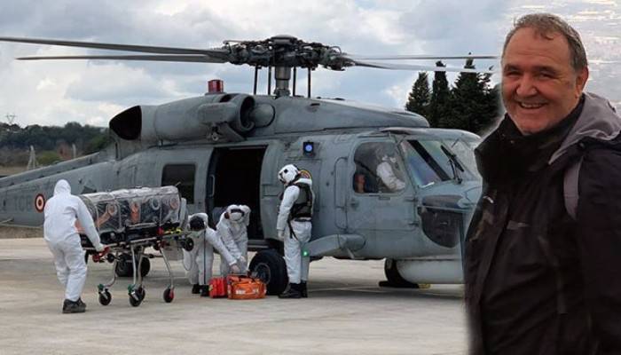 Helikopterle Çanakkale'ye sevk edilen koronavirüs hastası öğretmen kurtarılamadı