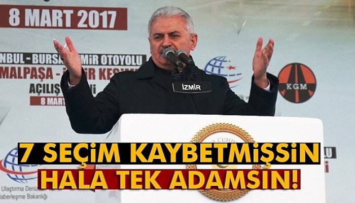  '7 seçim kaybettin, hala tek adamsın'