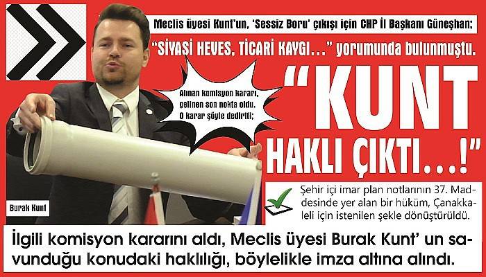 “KUNT HAKLI ÇIKTI…!” 