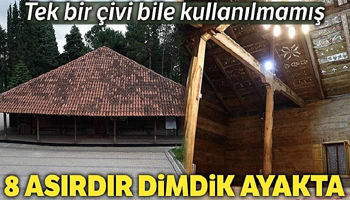 8 asırdır dimdik ayakta duran çivisiz camideki inanılmaz gizem