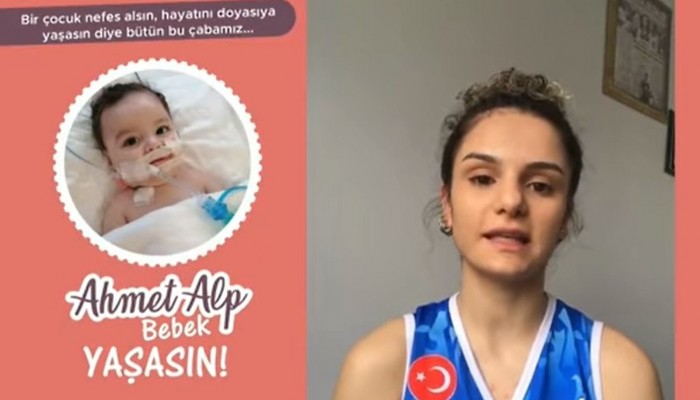 Çanakkale Belediyesi Bayan Voleybol Sporcularından Ahmet Alp’e Destek