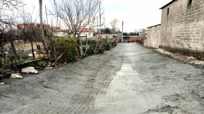Kumburun Köyü'nde yeni beton yollar hizmete açıldı
