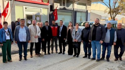 MHP Çanakkale İl Teşkilatı’ndan Eceabat ziyaretleri