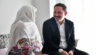 Şehit Annesine Anlamlı Ziyaret