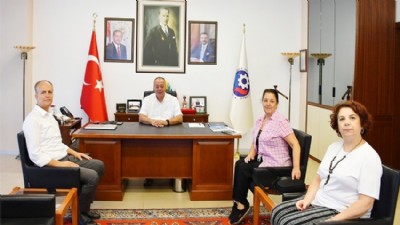 Gençlik ve Spor İl Müdürü’nden ÇTSO’ya ziyaret