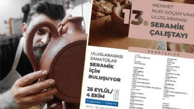 Çanakkaleli Seramik Sanatçısı Burak Çiftçi, Uluslararası Çalıştayda