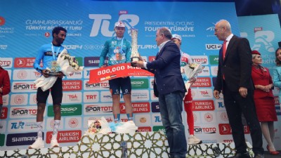 59. Cumhurbaşkanlığı Türkiye Bisiklet Turu'nun ödül töreni yapıldı