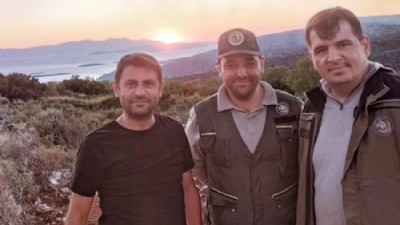 Bayramiç Orman İşletme Müdürlüğü’nden Çeşme’deki yangına destek