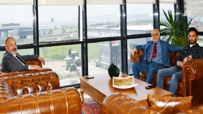 MHP İl Genel Meclisi Adayı İbrahim Tayfun Uğur’dan ÇTSO’ya ziyaret