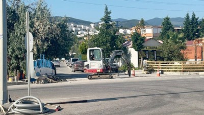 Mıhlı Şelalesi Kavşağı’nda Sinyalizasyon Çalışması