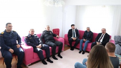 Vali Ömer Toraman’dan Ayvacık’ta Gazi Ziyareti