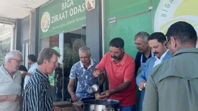 Biga Ziraat Odası’ndan Aşure İkramı