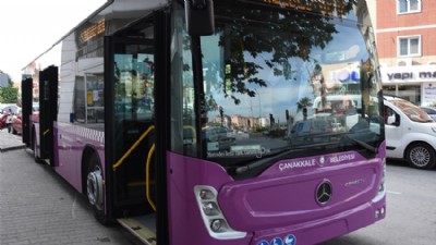 Halk Otobüsünde Ani Fren Kazası