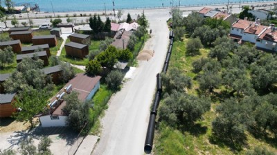Küçükkuyu Şelale Yolu’nda Dev Çalışma