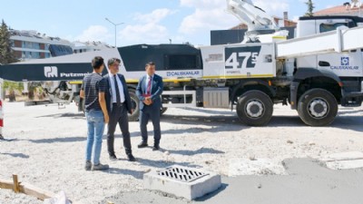 Anafartalar Yerleşkesinde Çevre Düzenlemesi Çalışmalarında Sona Gelindi