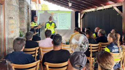 Gökçeada’da Trafik Güvenliği Eğitimi Düzenlendi