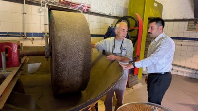 Ayvacık Kaymakamı Karali'den Küçükkuyu'daki Tesislere Ziyaret