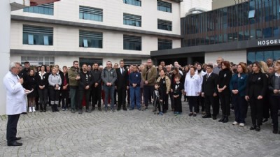 Devlet Hastanesi’nde 10 Kasım Töreni Düzenlendi