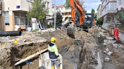 Cevatpaşa Mahallesi'nde Altyapı Çalışmaları Aralıksız Sürüyor