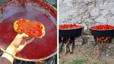 Yazın Bereketi Kış Sofralarına Hazırlanıyor