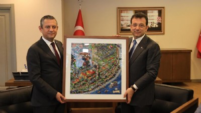 CHP Genel Başkanı Özel, İBB Başkanı İmamoğlu'nu ziyaret etti
