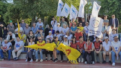 Özel Sektör ve Atanamayan Öğretmenlere Çanakkale’den Oturma Eylemli Destek