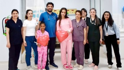 Çanakkale'de çocuk kardiyolojisinde tarihi gün 