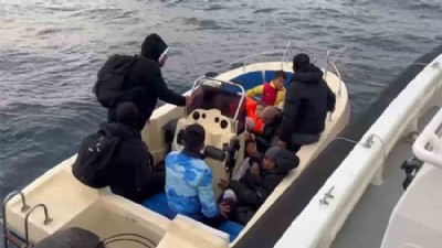 Ayvacık Açıklarında Göçmen Operasyonu