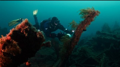 Dünyaca ünlü isim Çanakkale batıklarını fotoğrafladı (VİDEO)