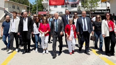 CHP Heyetinden Gelibolu Esnafına Bayram Ziyareti
