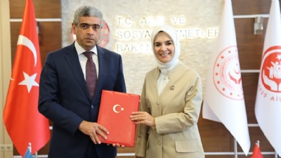 Göktaş ve Aliyev’den Koruyucu Aile İş Birliği