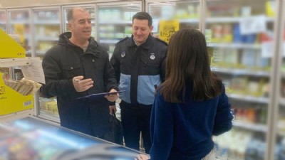 Zincir Market Denetimleri Yapılıyor