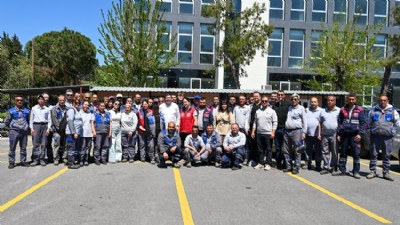 Başkan Erkek Temizlik Çalışanlarıyla Buluştu