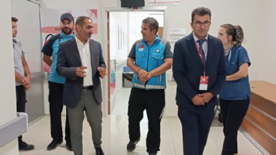 Teknofest 2025 Öncesi Gökçeada Devlet Hastanesi Ziyaret Etti